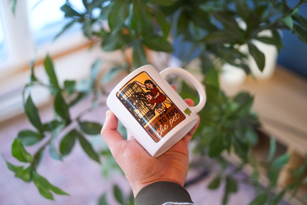 C’est l’heure de nourrir la bête